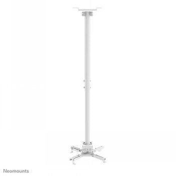 Аксессуары для проекторов NEOMOUNTS BY NEWSTAR  NEOMOUNTS PROJECTOR CEILING MOUNT (HEIGHT ADJUSTABLE: 74-114 CM) WHITE