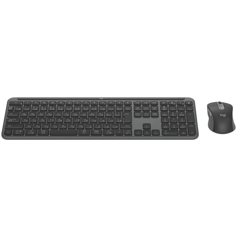 Компьютерная клавиатура Logitech  LOGITECH Signature Slim Combo MK950 for Business - GRAPHITE - US INT'L - 2.4GHZ/BT - INTNL-973
