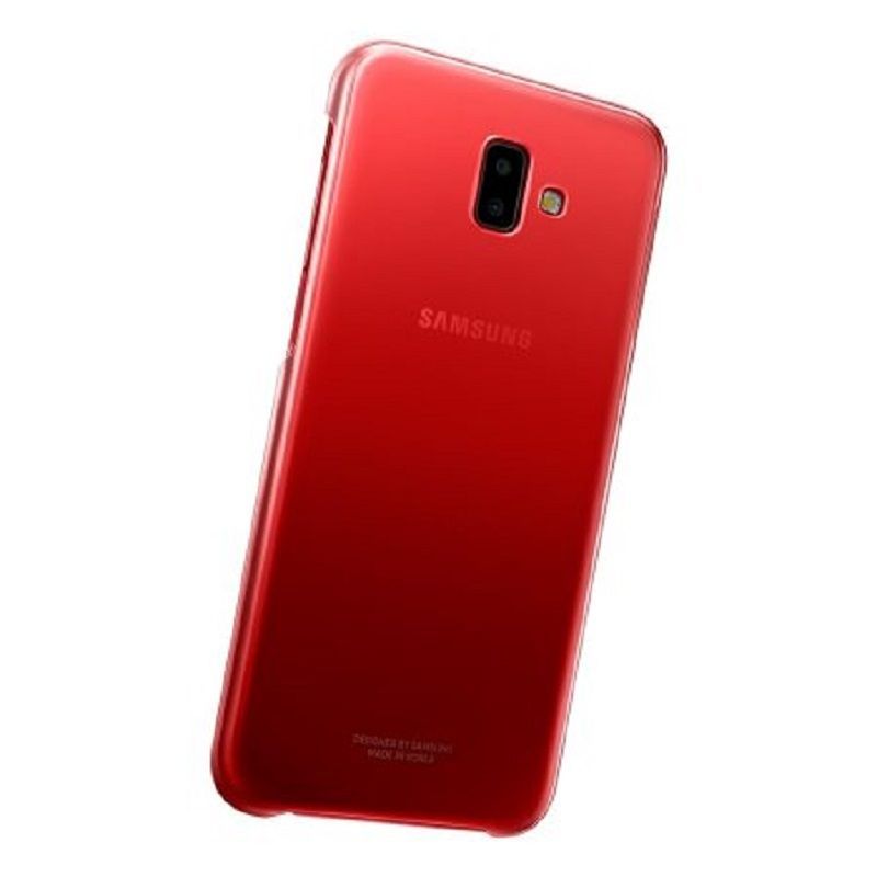 Tagakaaned Samsung  Galaxy J6 plus Gradation Cover EF-AJ610CREGWW Red