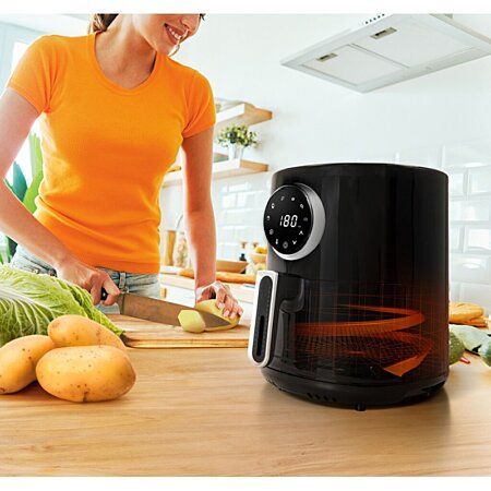 Electrical goods Schneider  FRITEUSE SANS HUILE DIGITAL Black
