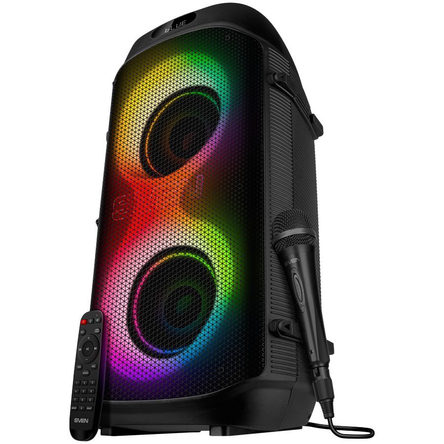 Bluetooth speakers Sven  SVEN PS-850, (100W, TWS, Bluetooth, FM, USB, microSD, LED-display, 8000mAh)