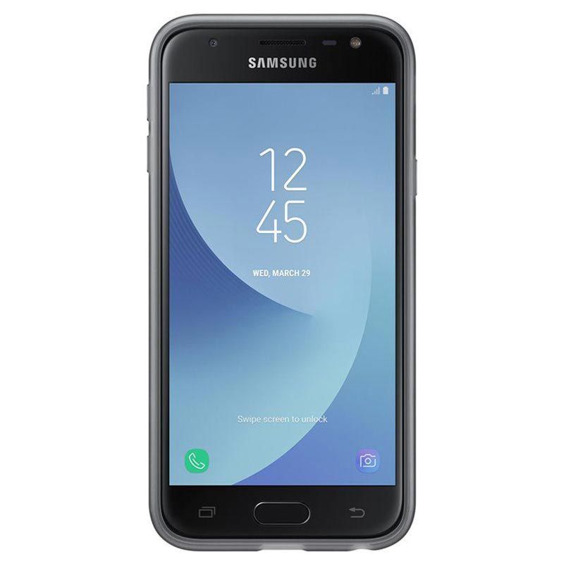 Back panel cover Samsung - Galaxy J5 2017 Dual Layer Cover Black EF-PJ530CBEG