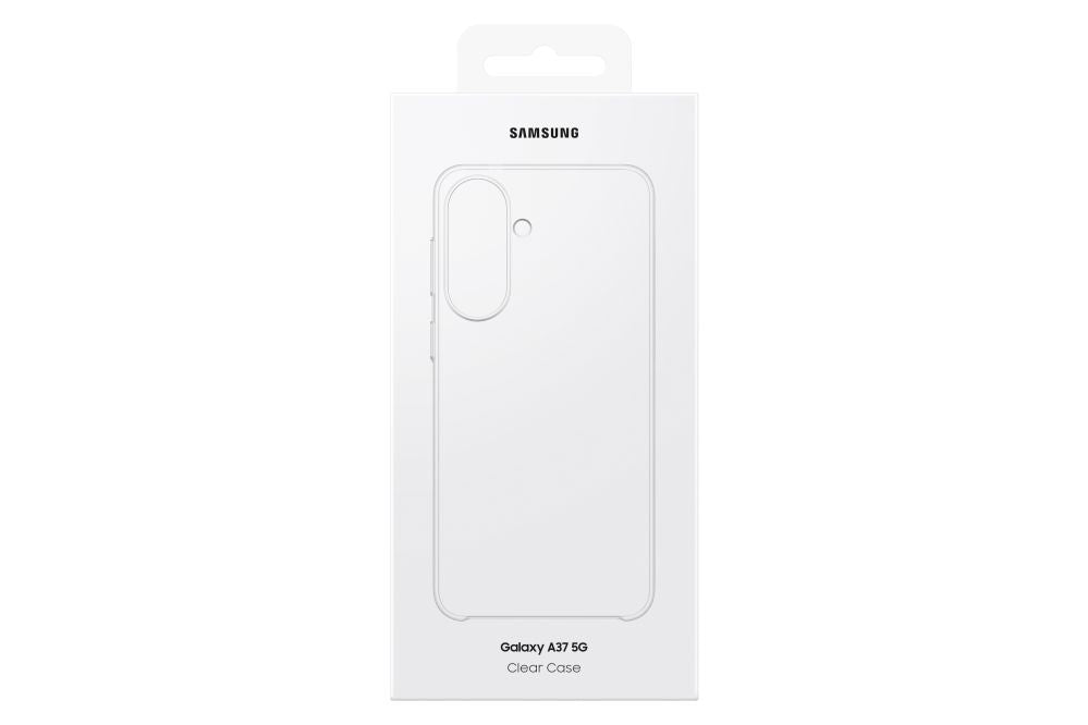 Back panel cover Samsung  QA376CTE Clear Case  Case Samsung Galaxy A37, Transparent