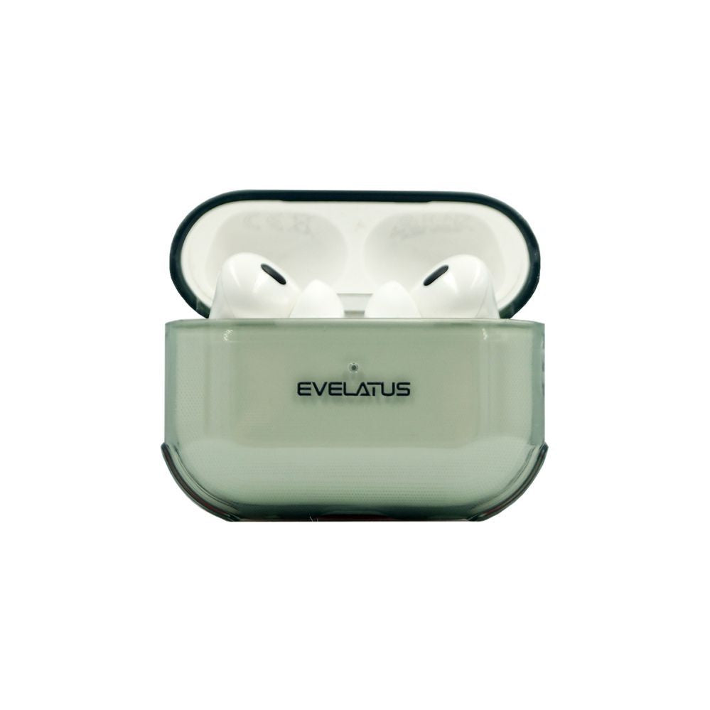 Korpus kõrvaklappidele Evelatus Apple AirPods Pro 2 TPU Protective Case Shine Transparent