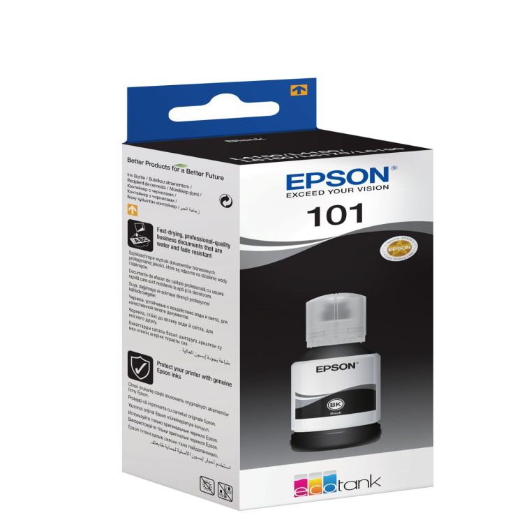 Printer accessories EPSON  101 EcoTank BK   Ink Bottle, Black