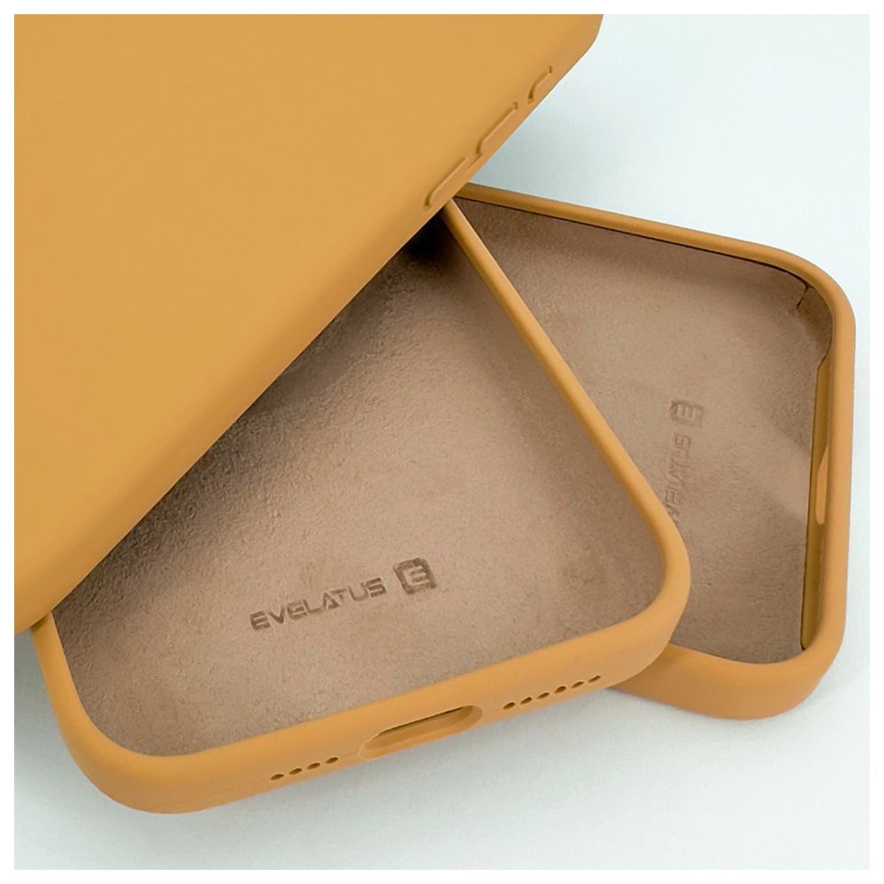 Чехол на заднюю панель Evelatus Apple iPhone 15 Pro Max Premium Magsafe Soft Touch Silicone Case Gold