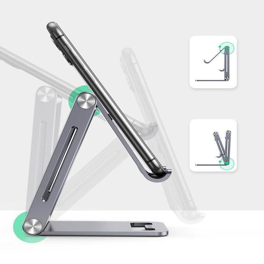 Авто держатель Ugreen  Ugreen metal aluminum folding phone holder tablet gray (LP263 80708)