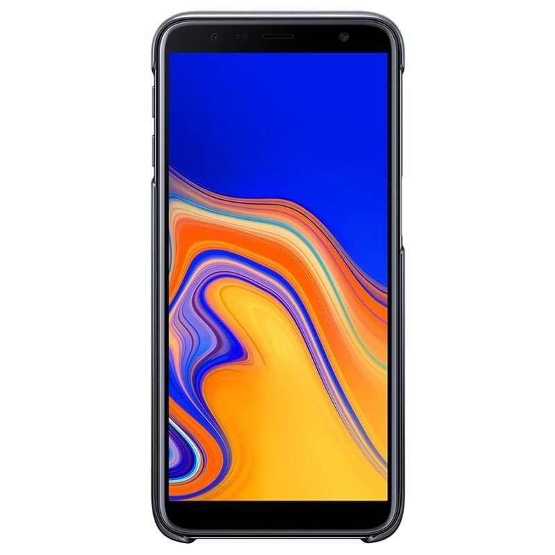 Чехол на заднюю панель Samsung  Galaxy J6 plus Gradation Cover EF-AJ610CBEGWW Black