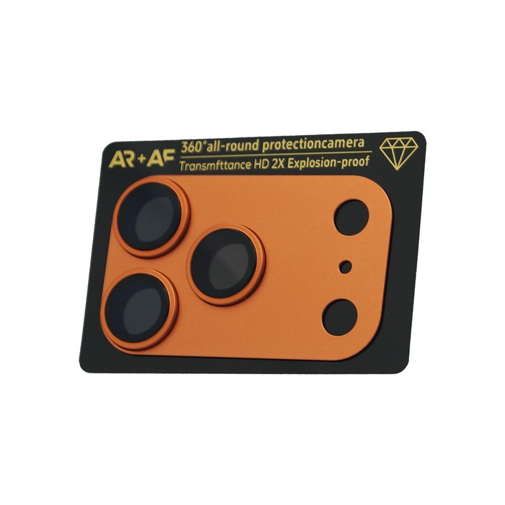 Protective glass Evelatus Apple iPhone 17 Pro Full body camera lens protection premium Orange