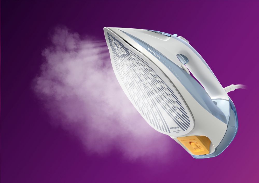 Утюг Philips  DST7011/20 HV Steam Iron, Light Blue/Gray