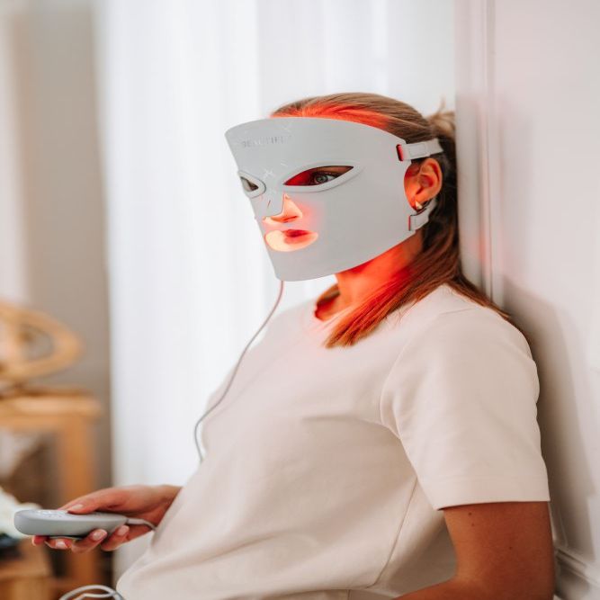 Face cleaning Beautifly  Beautifly AuraSkin Pro LED Light Therapy Face Mask