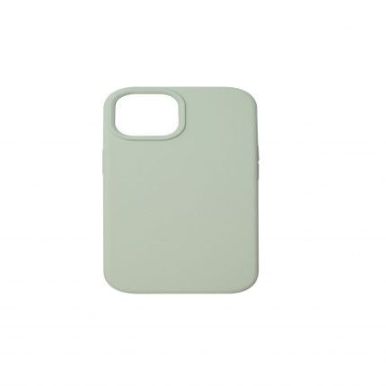 Back panel cover Just Must  JM MAGSAFE REGULAR DEFENSE SILICONE for iPhone 15 Light Green