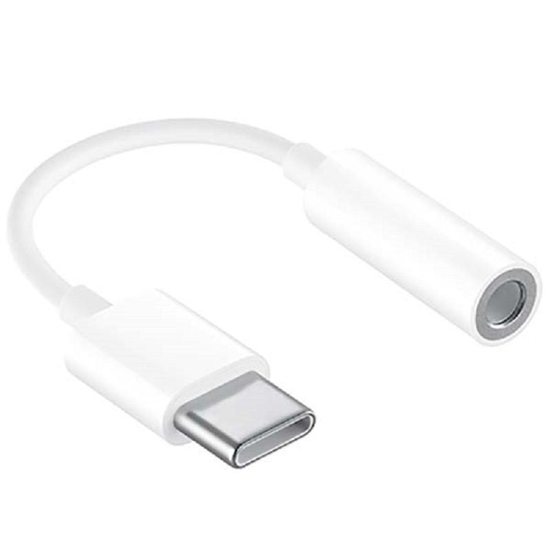 Üleminek Huawei  CM20 (mini-jack 3,5 mm / USB type-C) White