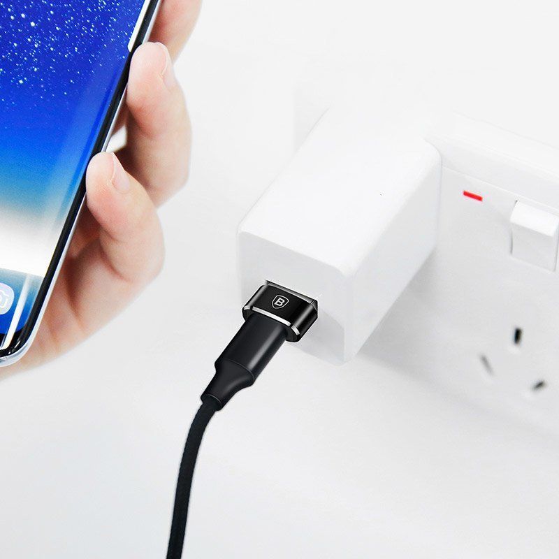 Кабель Baseus  Baseus Mini USB-C to USB-A adapter - black