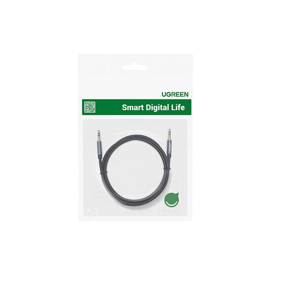 Kaabel Ugreen  Ugreen angled AUX cable 2 x mini jack 3.5 mm 1.5m blue (AV112)