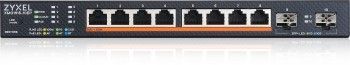 Serverid ZYXEL NETWORKS  ZYXEL XMG1915-10EP, 8-PORT 2.5GBE, 2 SFP+, 8 X POE++ 130W SMART SWITCH, HYBRID MODE, STANDALONE OR NEBULAFLEX CLOUD (5Y WARRANTY)