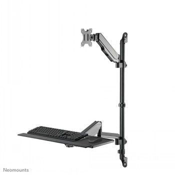TV bracket NEOMOUNTS BY NEWSTAR  NEOMOUNTS WALL MOUNTED SIT-STAND WORKSTATION (SCREEN, KEYBOARD & MOUSE)