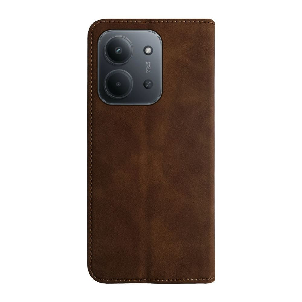 Kaaned - kaaned Evelatus Xiaomi Redmi 15C 4G/5G Book Case Folio Brown