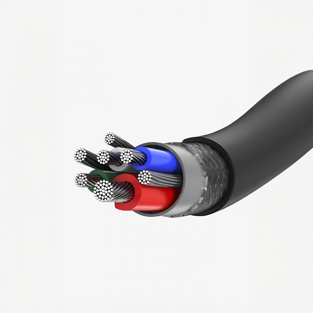Kaabel Ugreen  US300 USB-C / USB-C cable 480Mb/s 5A 1m Black