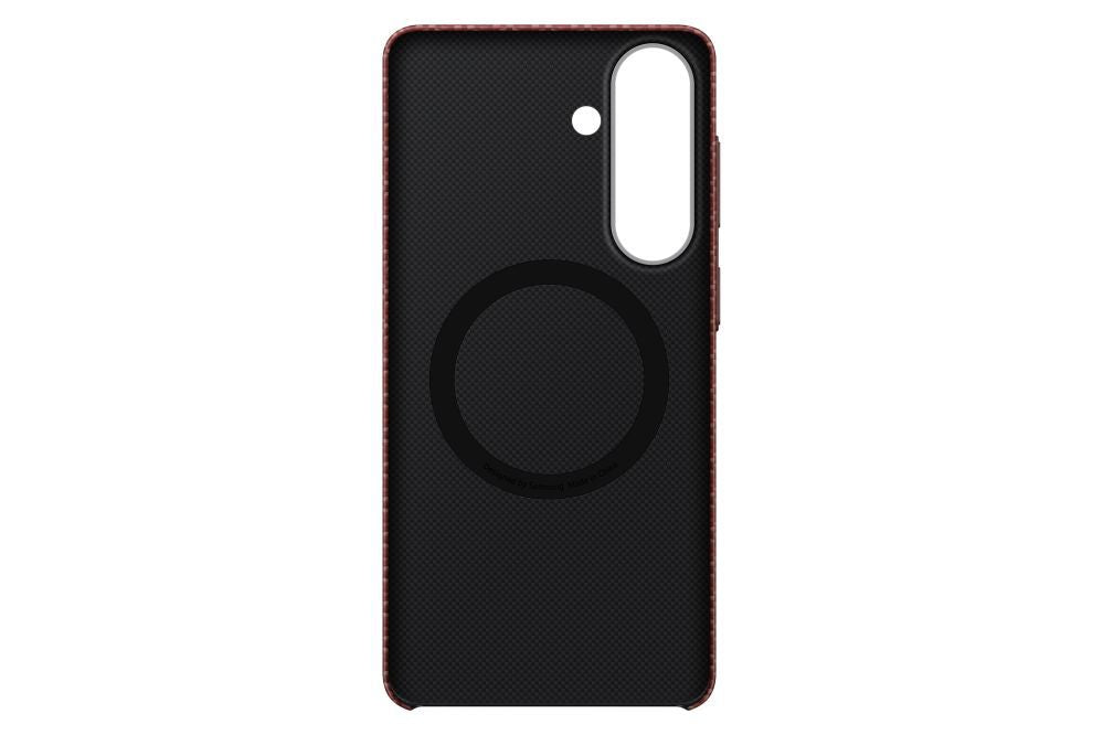 Чехол на заднюю панель Samsung  KS947SR Carbon Magnet Case Samsung Galaxy S26 Plus, Coral Red
