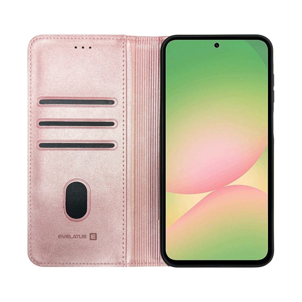 Kaaned - kaaned Evelatus Samsung Galaxy A57 Book Case Folio Pink