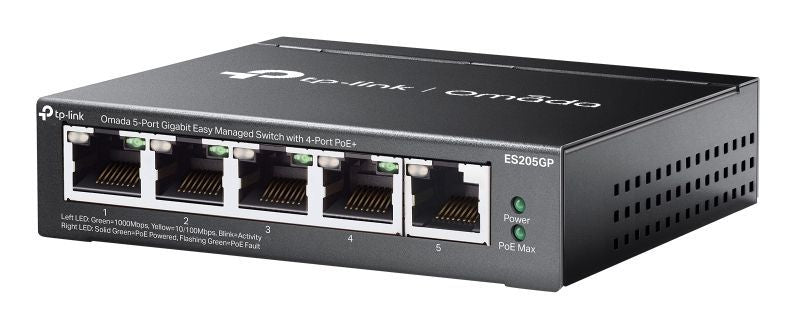 Коммутатор TP-Link  NET SWITCH 5PORT 10/100/1000M/OMADA ES205GP