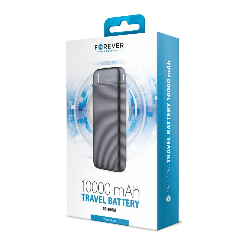 Power bank Forever  Forever power bank TB-100M 10000 mAh black