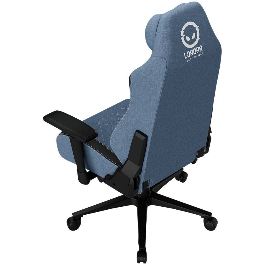 Computer chairs / desks LORGAR LORGAR CHA41, Ergonomic Gaming Chair Advanced, premium anti-stain fabric, Blue