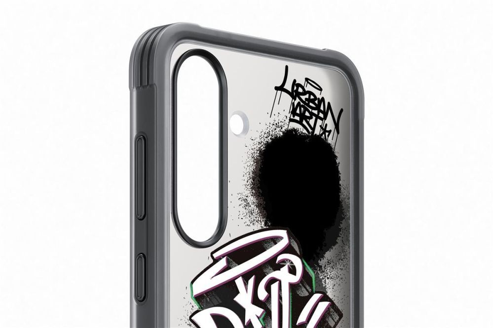 Back panel cover Samsung  JS931CBEGWW Flipsuit (Rugged) Case Samsung Galaxy S25, Black