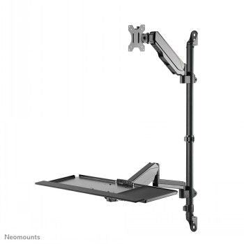 TV bracket NEOMOUNTS BY NEWSTAR  NEOMOUNTS WALL MOUNTED SIT-STAND WORKSTATION (SCREEN, KEYBOARD & MOUSE)