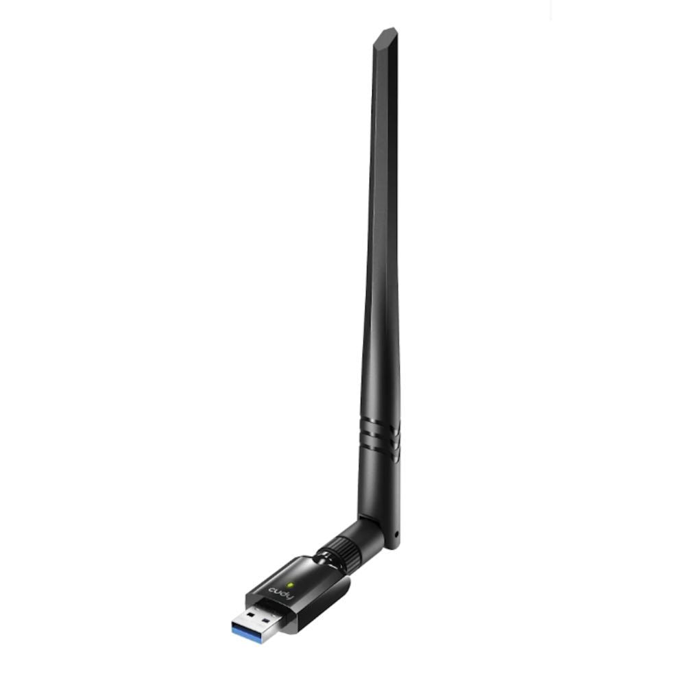 Роутер Cudy  WU1400 AirMax AC1300 Dual Band WiFi USB Adapter USB 3.0 Detachable Antenna High Gain Black