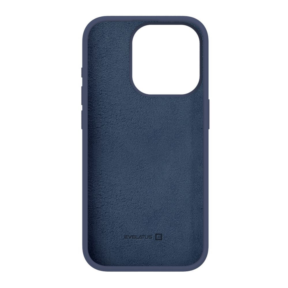 Чехол на заднюю панель Evelatus Apple iPhone 15 Pro Max Premium Soft Touch Silicone Case Midnight Blue
