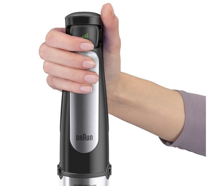 Mikserid ja blenderid Braun  | MultiQuick 7 Hand Blender | MQ 7045X | Hand Blender | 1000 W | Number of speeds 6 | Chopper | Black/Stainless steel