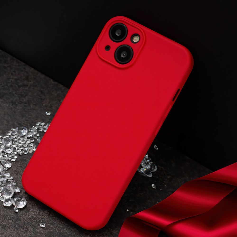 Back panel cover iLike - Silicon case for Samsung Galaxy A57 5G red