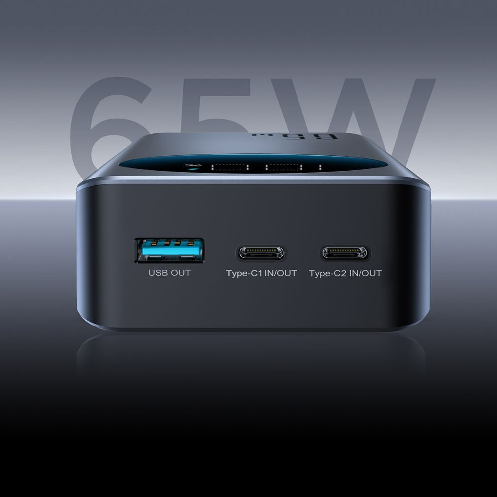 Power bank Joyroom  Joyroom 30000mAh 65W power bank with digital display (JR-PBF05) - black