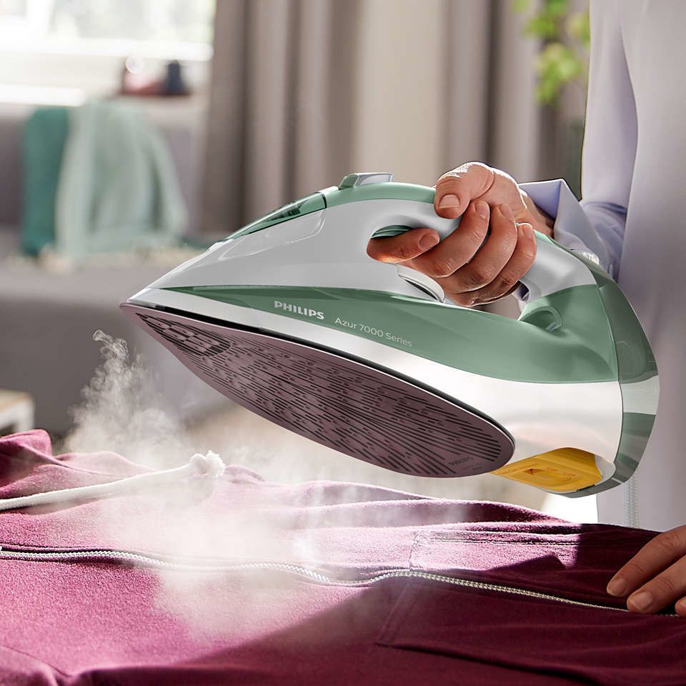 Triikrauad Philips  DST7012/70 HV | Steam Iron | 2600 W | Water tank capacity 300 ml | Continuous steam 45 g/min | Steam boost performance 220 g/min | Desert Green/Gray