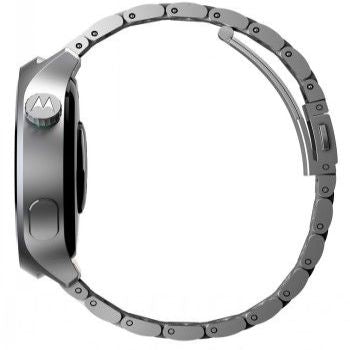 Умные часы Motorola  MOTOROLA WATCH SILVER + HERABAL GARDEN