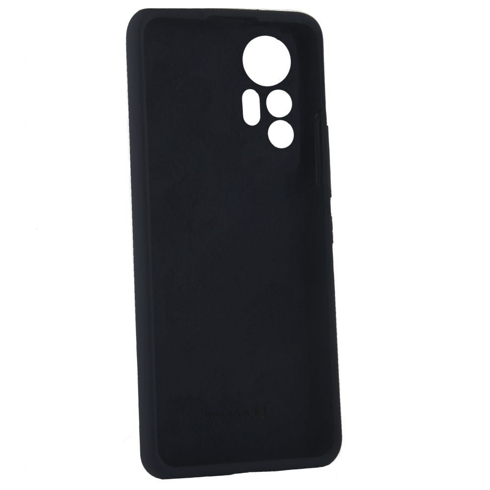 Tagakaaned Evelatus Xiaomi 12 Lite Premium Soft Touch Silicone Case Black