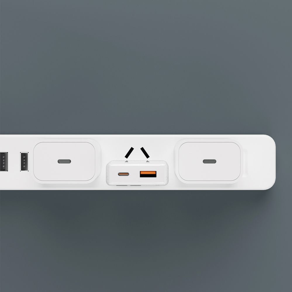 Adaptrid Dudao  with USB‑C cable White