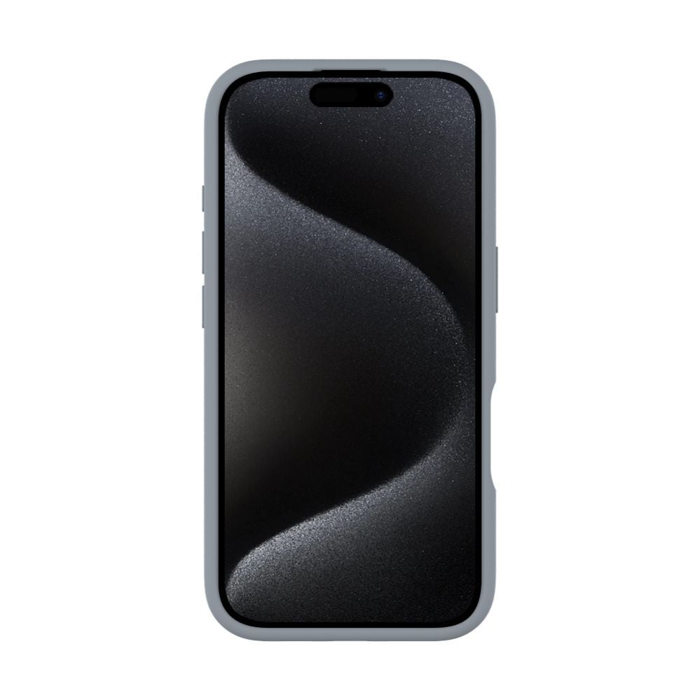 Чехол на заднюю панель Evelatus Apple iPhone 16 Premium Magsafe with Stand Soft Touch Silicone Case Silver