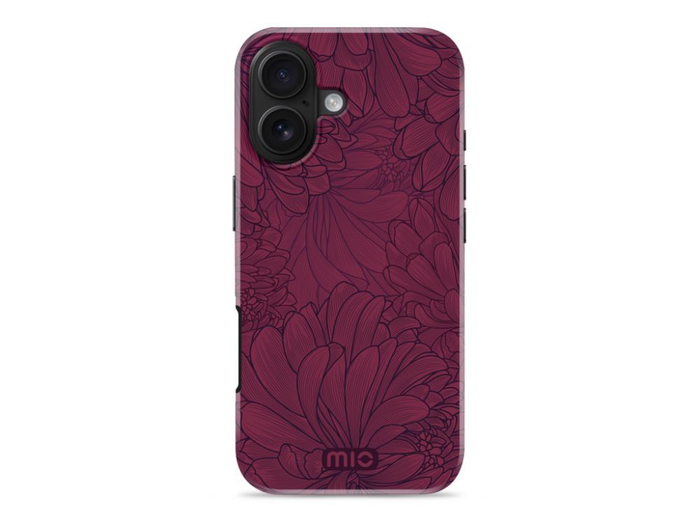 Back panel cover Mio  MIO Berry Blooms Magsafe Compatible for iPhone 17