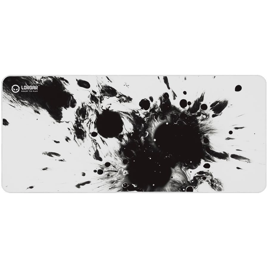 Mouse pad LORGAR  LORGAR MPA14XL, non-waterproof polyester fabric, with stitched edge.