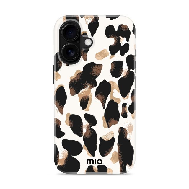 Back panel cover Mio  MIO Leopard Magsafe Compatible for iPhone 16
