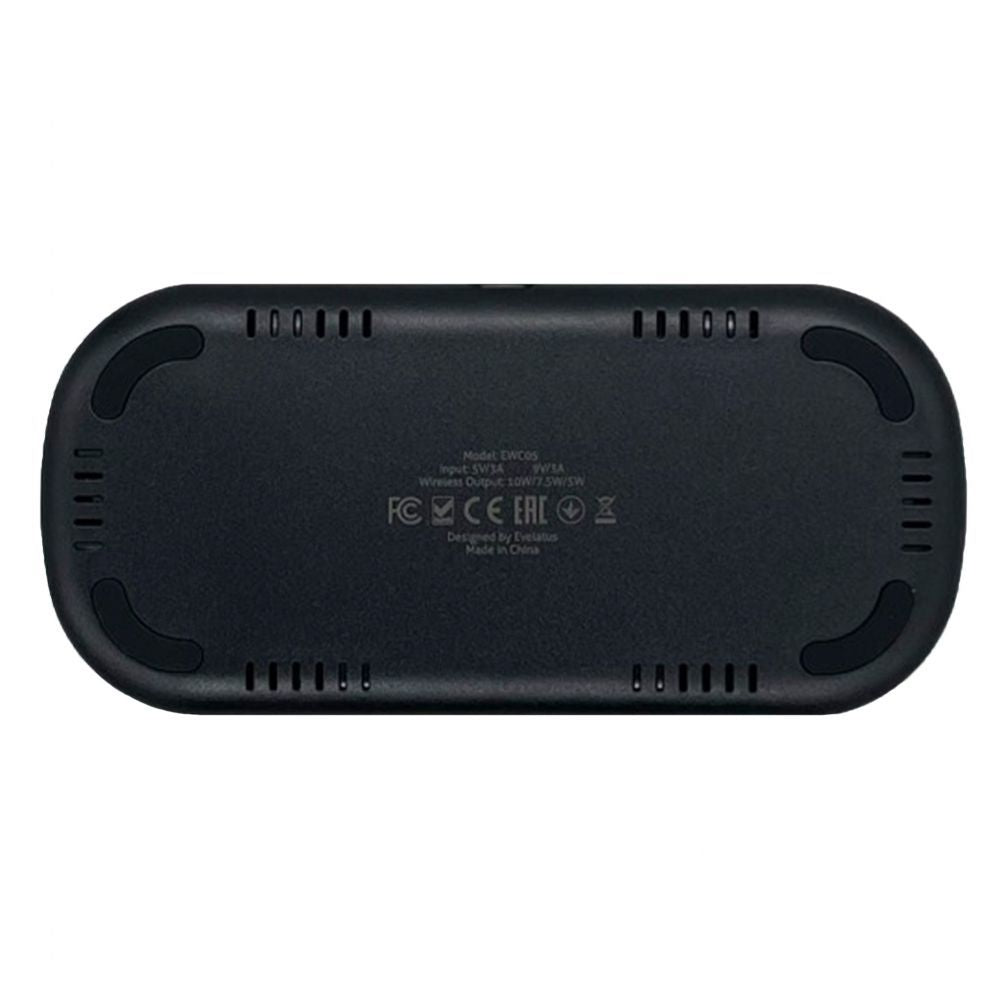 Wireless charger Evelatus  Evelatus 5-Coil Wireless Charger EWC05 Black