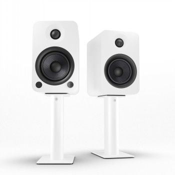 Кронштейн для телевизора KANTO AUDIO  KANTO AUDIO 9" UNIVERSAL DESKTOP SPEAKER STAND, WHITE (PAIR)