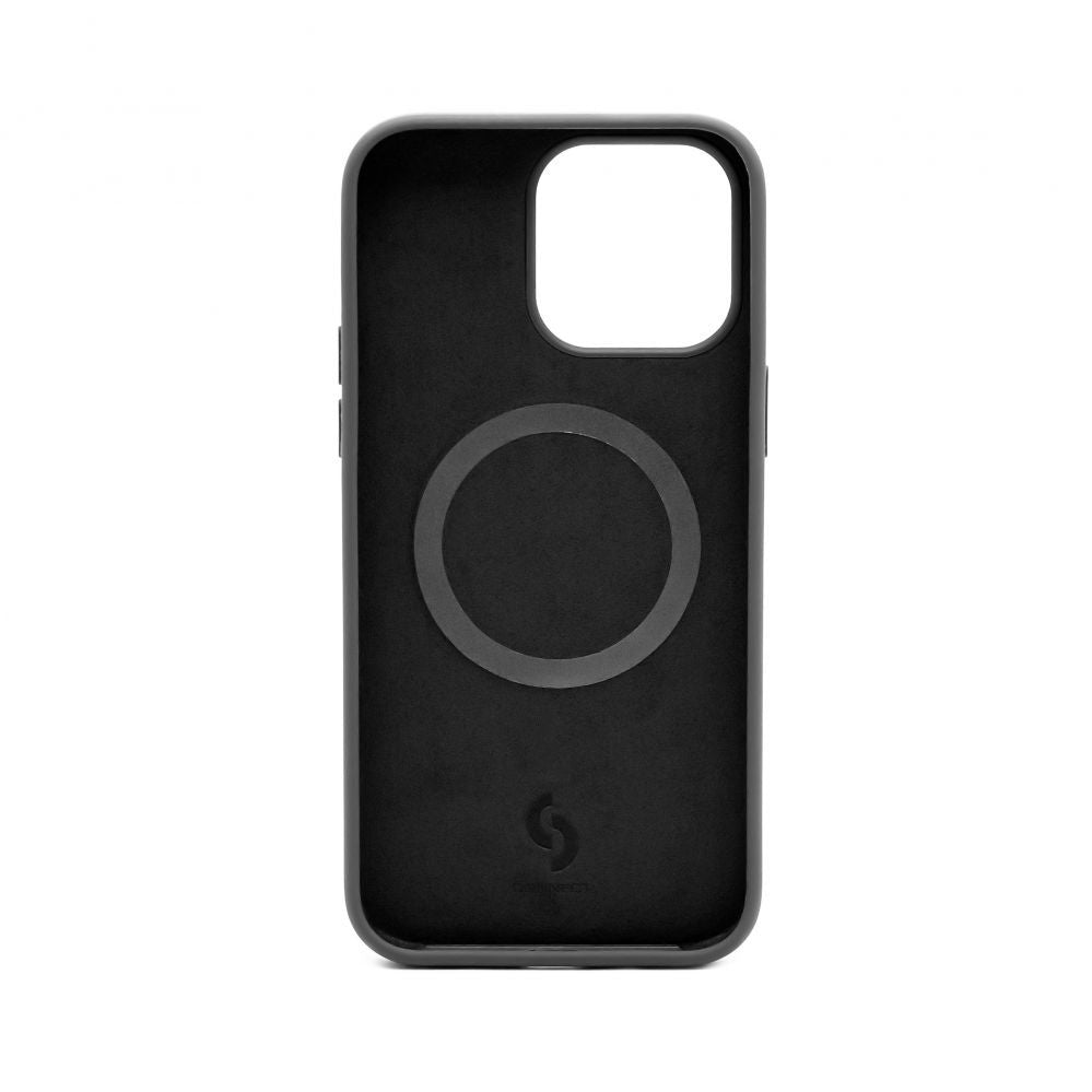 Tagakaaned Connect Apple iPhone 14 Pro Max Premium Magsafe Soft Touch Silicone Case New Function Black