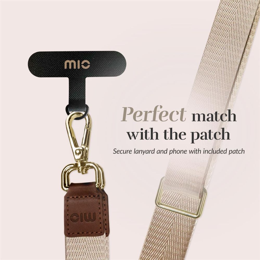 Back panel cover Mio  MIO Lanyard strap Sand