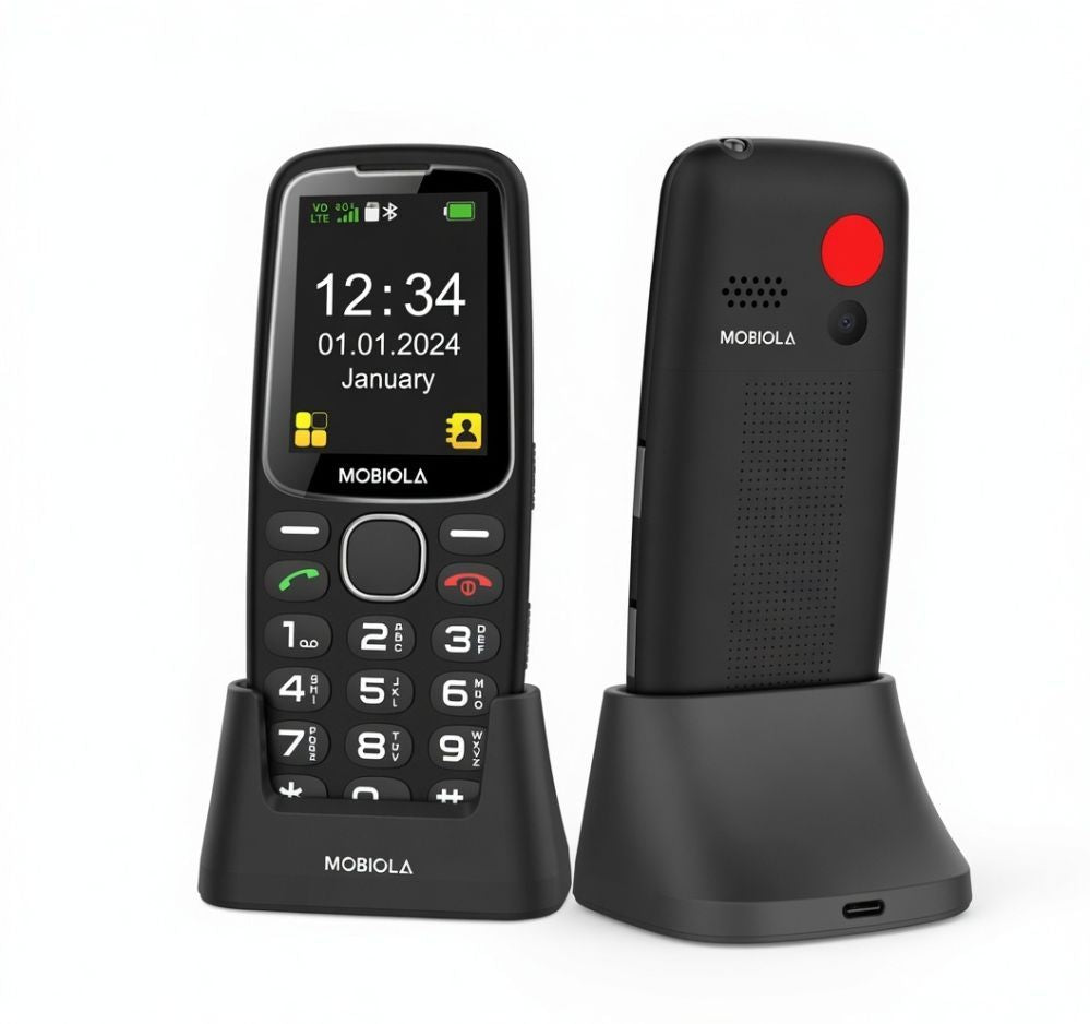 Nutitelefon Mobiola  MB4120 Black