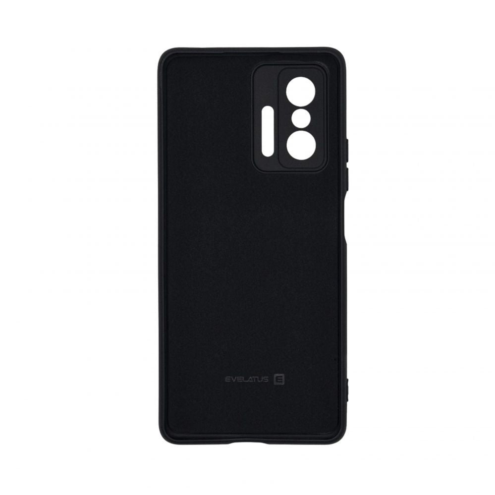 Back panel cover Evelatus Xiaomi Xiaomi 11T/11T Pro Nano Silicone Case Soft Touch TPU Black