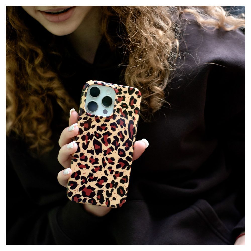 Чехол на заднюю панель Evelatus Apple iPhone 15 Pro PC Customized Print Design Leopard
